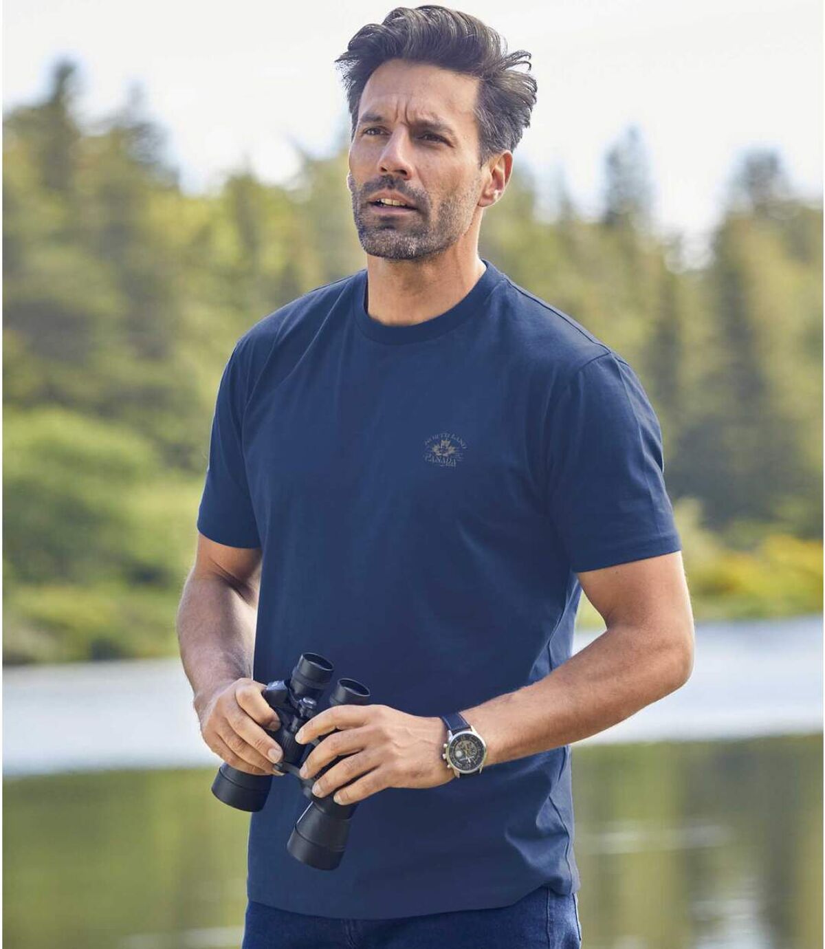 2er-Pack T-Shirts „Kanada“ Atlas For Men