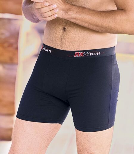 Le Lot de 6 Boxers Stretch Unis RX
