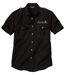 Men's Black Sailing Print Shirt