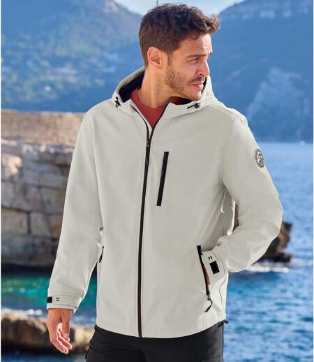 Blouson Softshell avec Capuche Aventure 