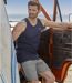 Pack of 2 Men's Pacific Coast Shorts - Blue Grey