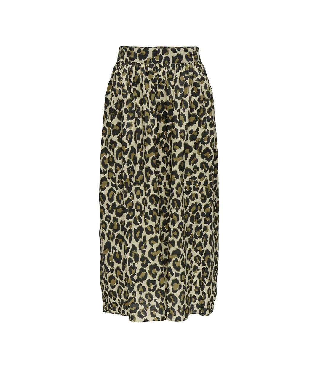 Jupe léopard femme jdy leonora-1