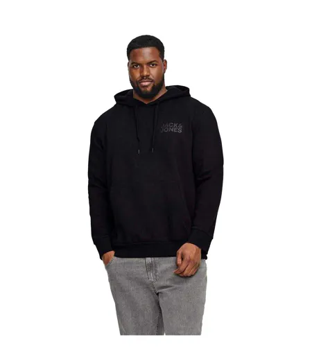 Sweat À Capuche Motif/style Logo Homme Noir Jack And Jones