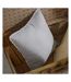 Coussin déhoussable finition dentelle coton uni today charme-1