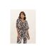 Chemise motifs nouée OXALIE - Dona X Lisa-1