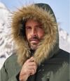 Wattierter Stepp-Parka Forest Atlas For Men