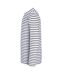 T-shirt Marine Homme Blanc Bleu Marine SOLS-3
