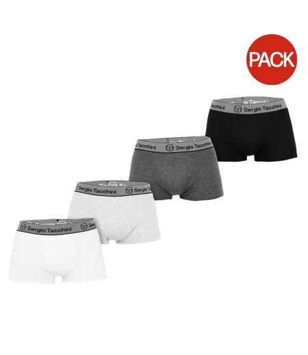 Pack Of 4  Mens Plain Classic Briefs  Multicoloured Sergio Tacchini