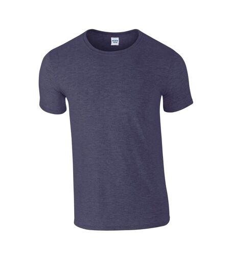 Gildan Unisex Adult Softstyle Heather T-Shirt (Heather Navy)