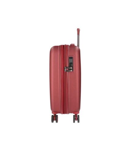 Movom - Valise cabine extensible Wood - rouge - 9875