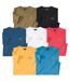 Pack of 7 Men's Cotton T-Shirts-1