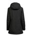 Womens/ladies All Weather Parka Black Tee Jays-2