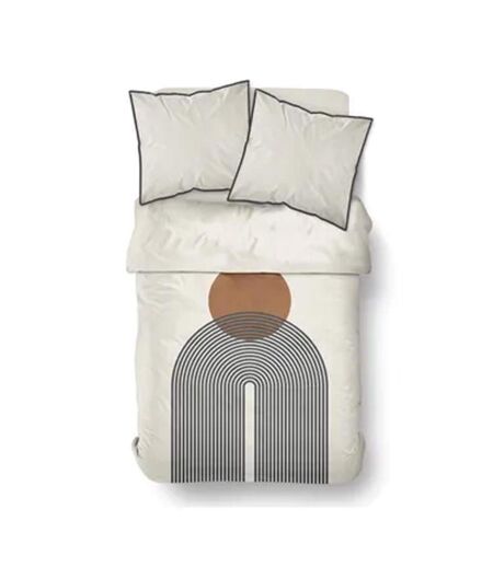 Parure de lit blanc/gris today moka