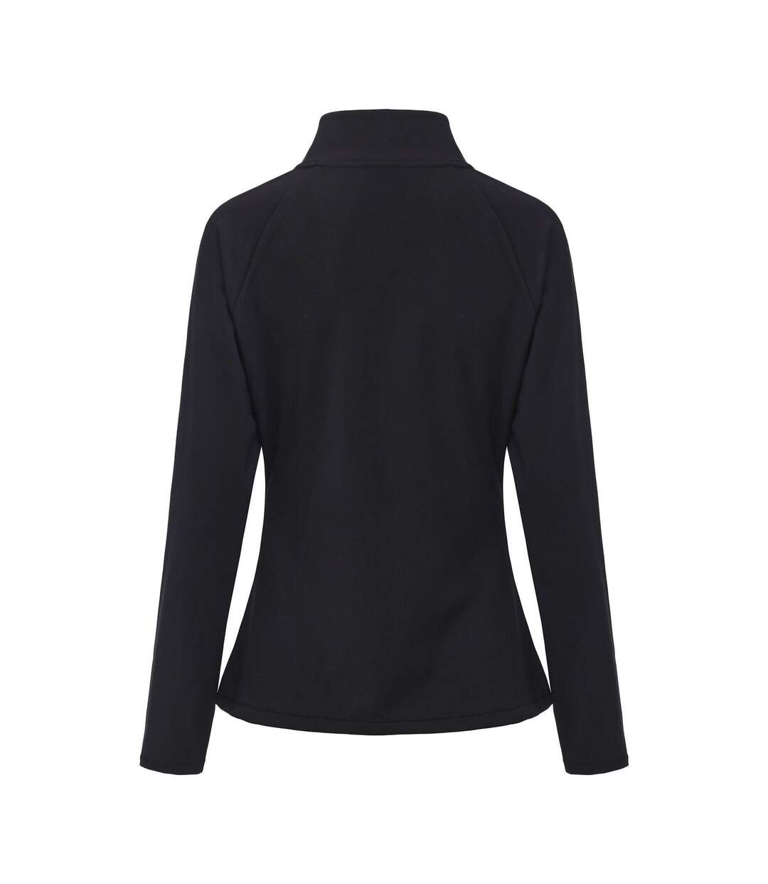 Womens/ladies Essential Fitted Raglan Jacket Black LA Gear-2