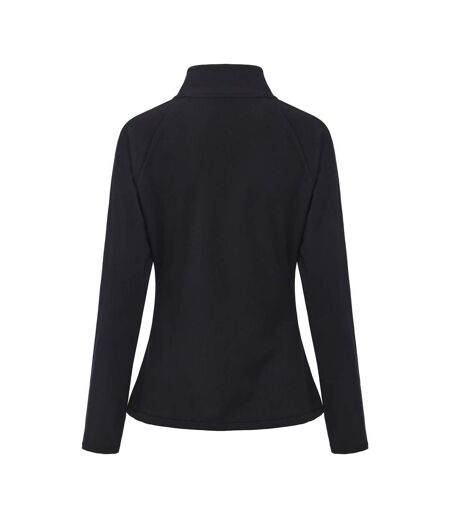 Womens/ladies Essential Fitted Raglan Jacket Black LA Gear
