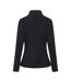Womens/ladies Essential Fitted Raglan Jacket Black LA Gear-2