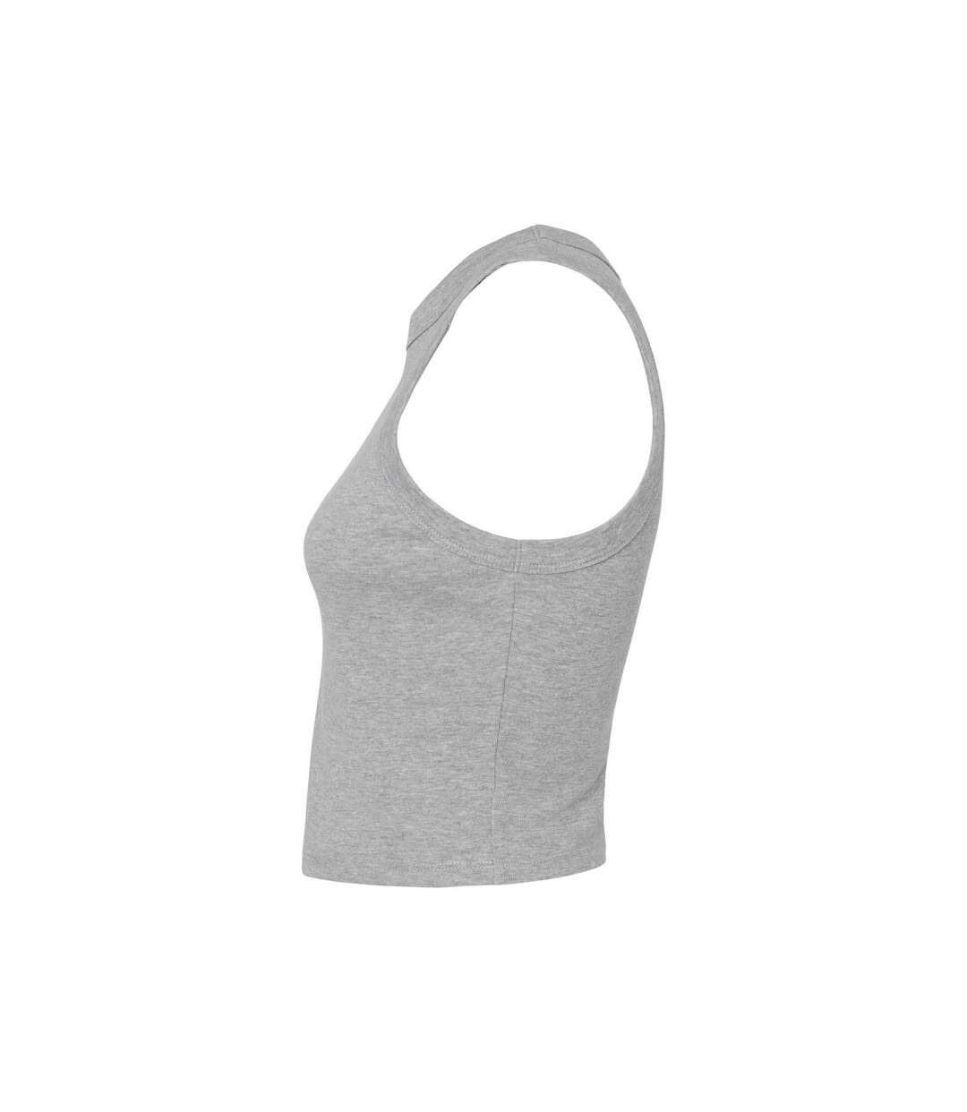 Débardeur Femme Gris Clair Chiné Bella + Canvas-3