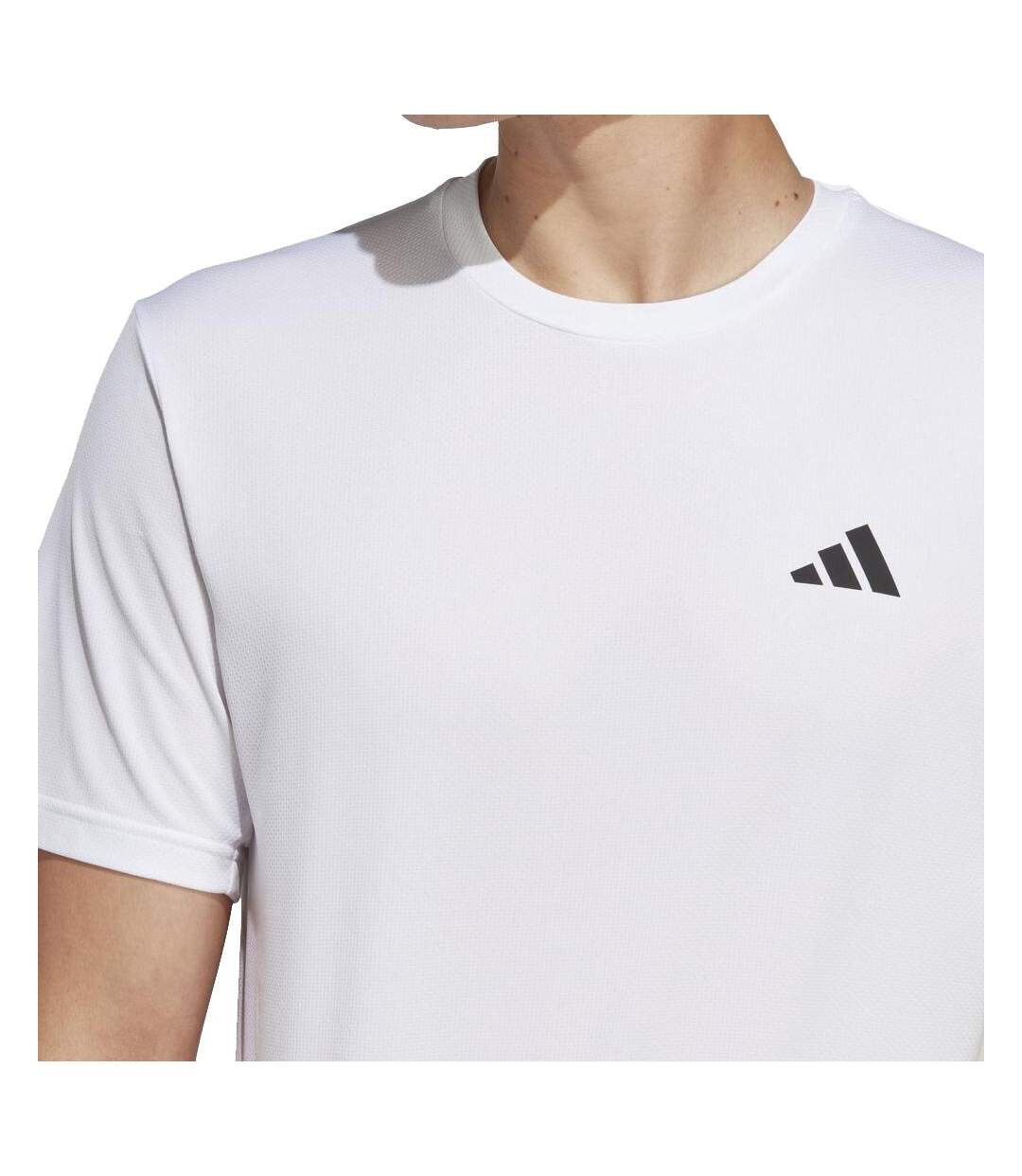 T-shirt de Sport Blanc Homme Adidas Base TIC7430 - L-2