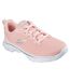 Womens/ladies Go Walk 7 Kaylor Trainers Peach Skechers-1