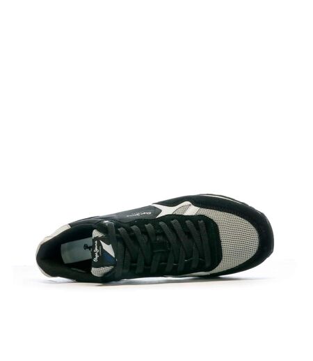 Baskets noires homme pepe jeans britt