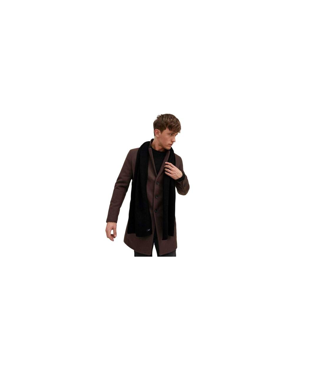 Écharpe Motif/style Logo Jacdna Taille Unique Noir Jack And Jones-1
