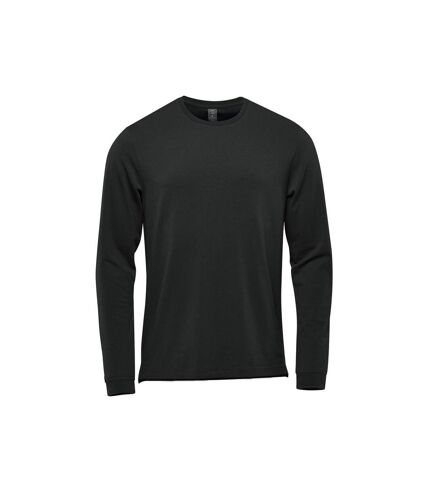 Stormtech Mens Montebello Long-Sleeved T-Shirt (Black) - UTBC5134