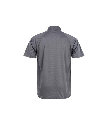 Spiro Impact Mens Performance Aircool Polo T-Shirt (Grey) - UTBC4115