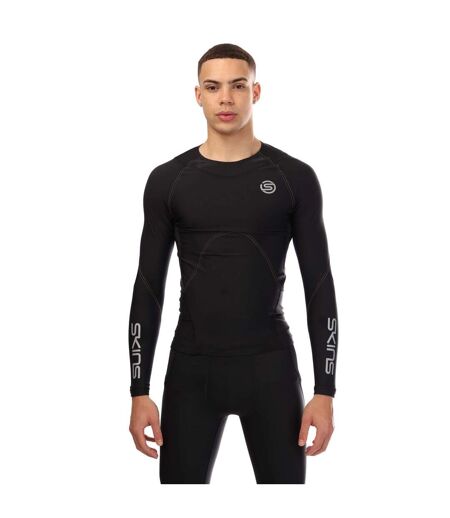 T-shirt Manches Longues Series-3 Homme Noir Skins