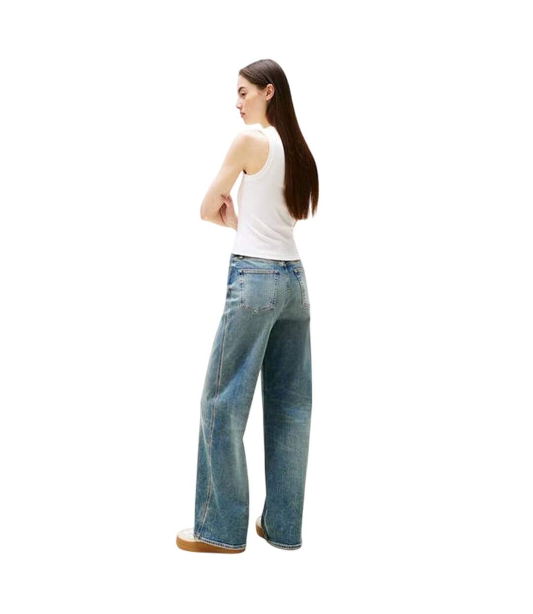 Débardeur Femme Écru Tommy Jeans-3