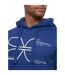 Sweat à capuche cutups homme bleu Crosshatch