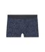 AUBADEMEN Boxer Homme Coton Modal GOTH Bleu