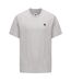 T-shirt Motif/style Logo Sur Poitrine Homme Gris Chiné Pretty Green-1