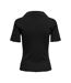 Polo noir femme jdy lori - l-2