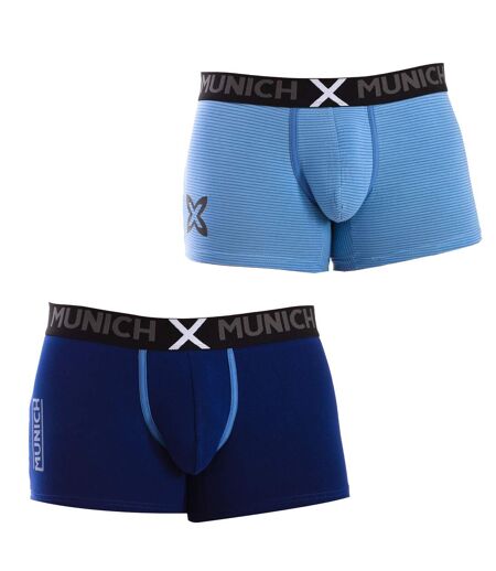 Pack-2 Boxers homme en coton élastique MU_DU0280