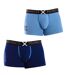 Pack-2 Boxers homme en coton élastique MU_DU0280