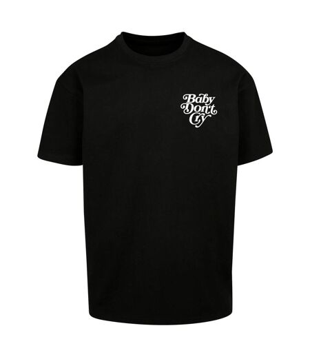 Mens Baby Dont Cry Oversized T-shirt Black Mister Tee