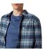 Mens Checked Long-sleeved Shirt Navy Jack Wills-4