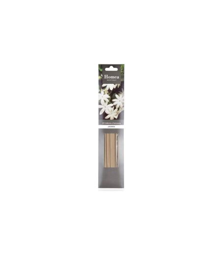 Lot de 20 Bâtons d'Encens Essentiel 25cm Jasmin