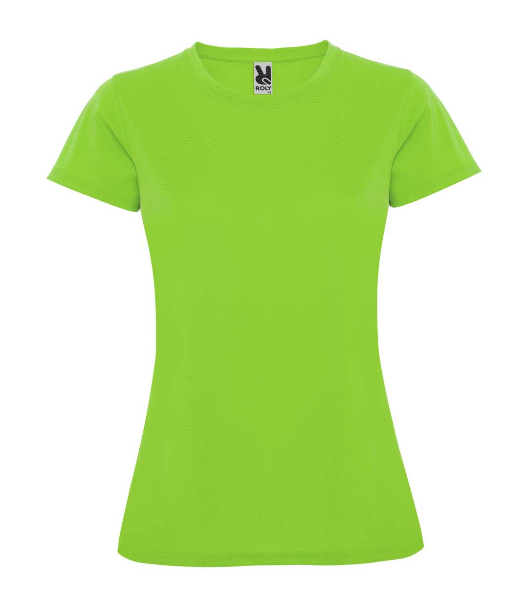 T-shirt Montecarlo Femme Vert Citron Roly Sport-1