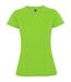 T-shirt Montecarlo Femme Vert Citron Roly Sport-1