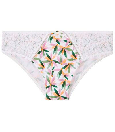 Culotte blanche imprimé Ella