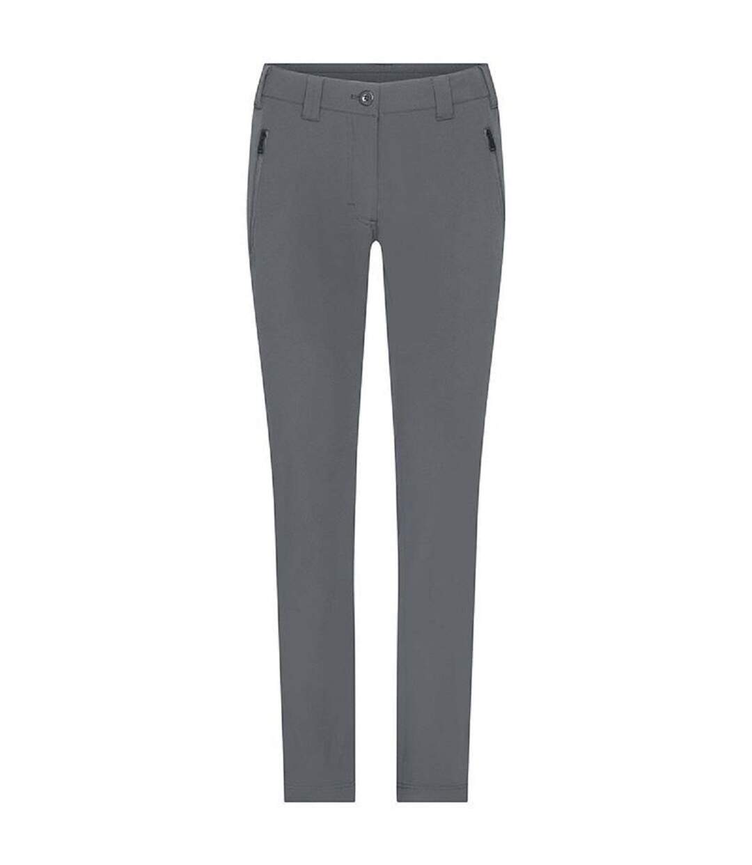 Pantalon trekking - Femme - JN1207 - gris carbone-1