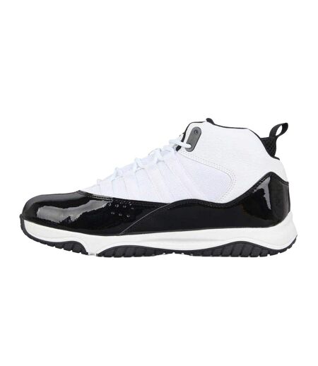 Chaussures De Basket Shuttle Homme Blanc Noir Rise