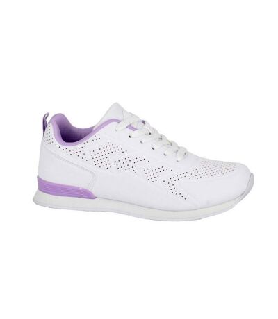 Dek - Chaussures de bowling FLUKE - Femme (Blanc / Lilas) - UTDF2316