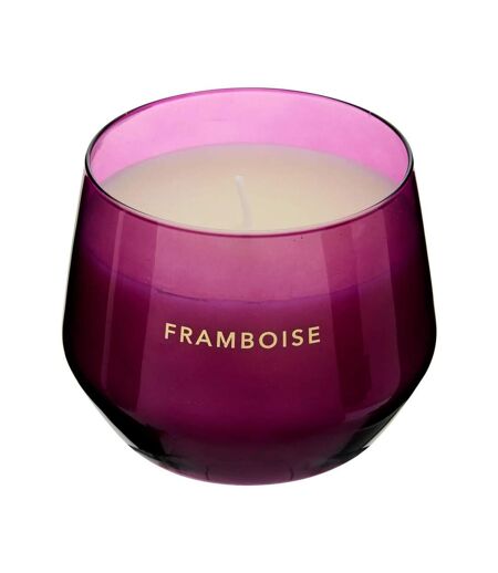 Bougie Parfumée en Verre Glowy 300g Framboise