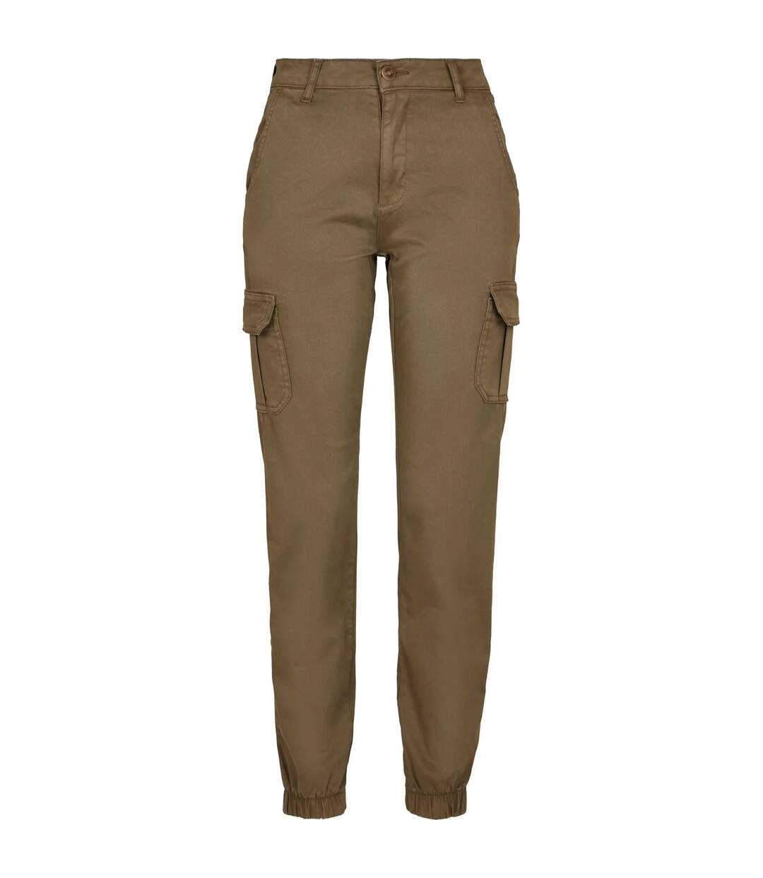 Pantalon À Poches Femme Olive Urban Classics-1