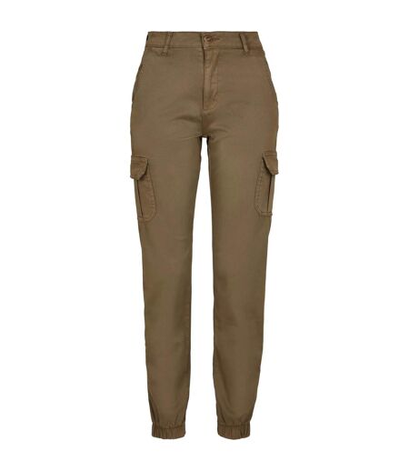 Pantalon À Poches Femme Olive Urban Classics