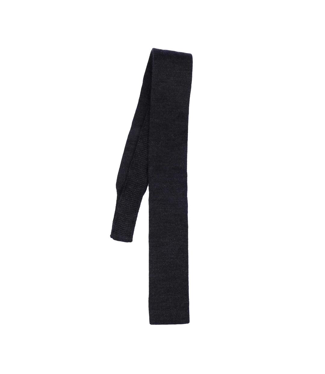 Knitted Tie One Size Grey Hugo Boss-1