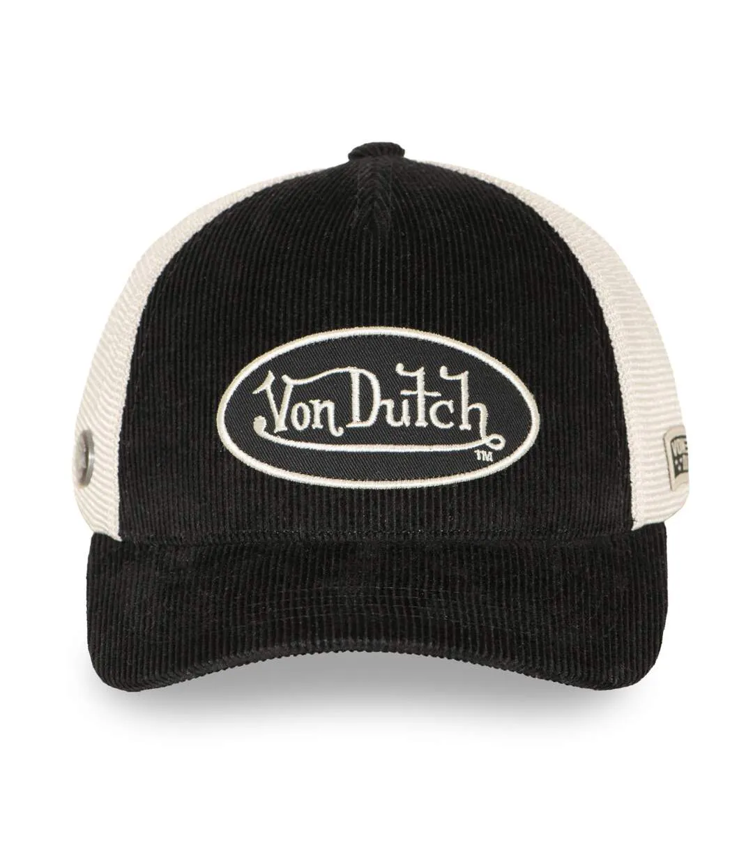 Casquette baseball premium filet en velours côtelé et patch LOFB50 Vondutch-2