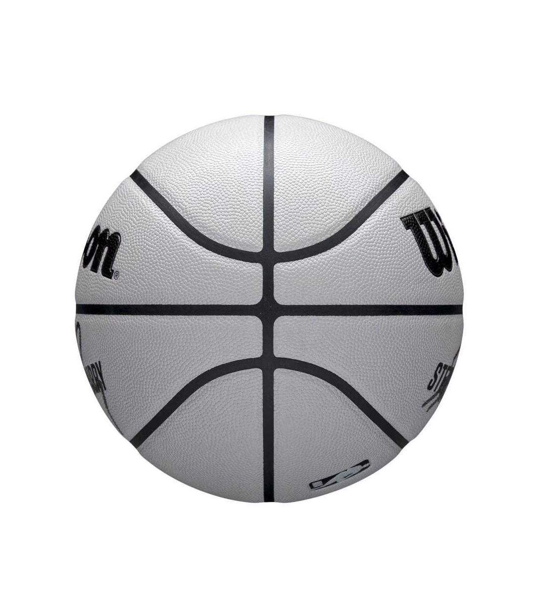 Ballon De Basket Motif/style Nba Curry Taille 7 Gris Wilson-2